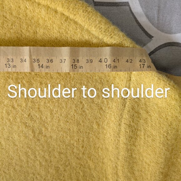 Yellow Ann Taylor Sweater Jacket Size S NWT - Picture 3 of 5